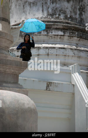 Songkran Festival, Nakhon Si Thammarat, Thailand. Stockfoto