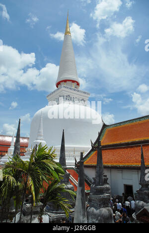 Songkran Festival, Nakhon Si Thammarat, Thailand. Stockfoto