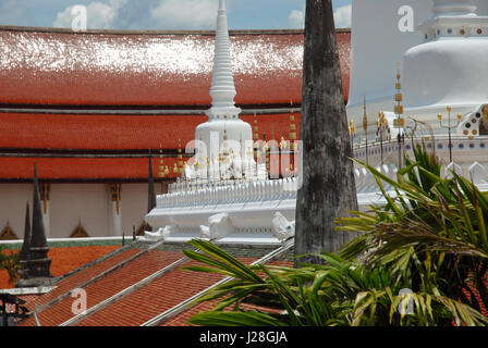 Songkran Festival, Nakhon Si Thammarat, Thailand. Stockfoto