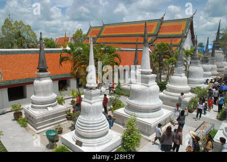 Songkran Festival, Nakhon Si Thammarat, Thailand. Stockfoto