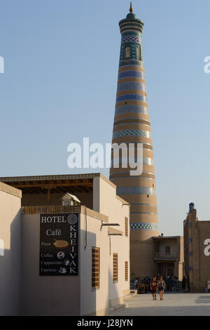 Usbekistan, Provinz Xorazm, Xiva, bereits Fort, UNESCO-Weltkulturerbe Stockfoto