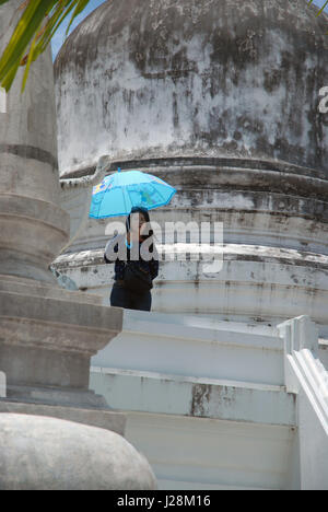 Songkran Festival, Nakhon Si Thammarat, Thailand. Stockfoto