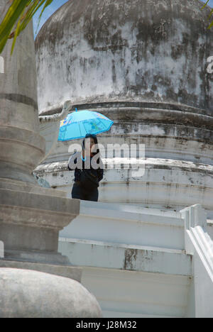 Songkran Festival, Nakhon Si Thammarat, Thailand. Stockfoto