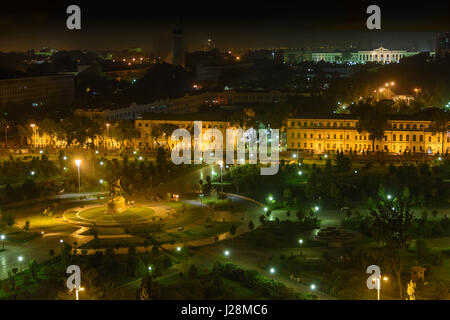 Usbekistan, Taschkent, Blick vom Hotel Usbekistan auf Taschkent Stockfoto