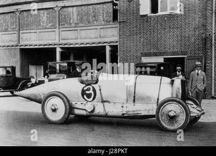 1923 Leyland 8 mit Parry Thomas Stockfoto