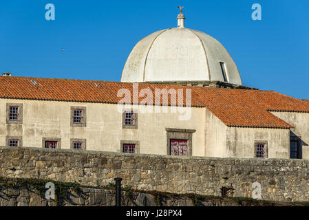 Sao Joao da Foz Festung in Foz Douro Bezirk von Porto Stadt, zweitgrößte Stadt in Portugal Stockfoto