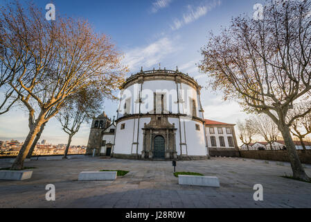 Kirche der Augustiner Kloster der Serra do Pilar in Vila Nova De Gaia Stadt, Subregion Grande Porto in Portugal Stockfoto