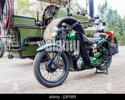 Die BSA M20 ist ein britischer Motorrad gemacht von Birmingham Small Arms Company (BSA) in ihrer Fabrik in Small Heath, Birmingham von 1937 bis 1955. Stockfoto