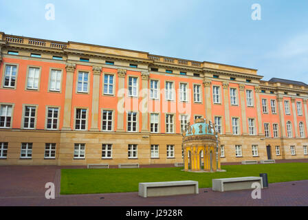 Innenhof des Landtages Brandenburg, Potsdam, in der Nähe von Berlin, Deutschland Stockfoto