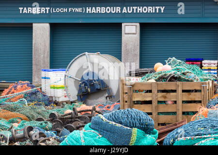 Tarbert Loch Fyne Hafen Behörde, Schottland, Vereinigtes Königreich Stockfoto