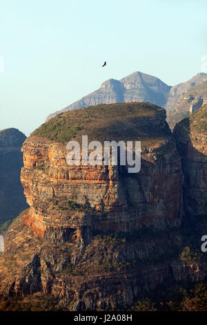 Foto von den 3 Rondavels in Mpumalanga Drakensbergen Stockfoto