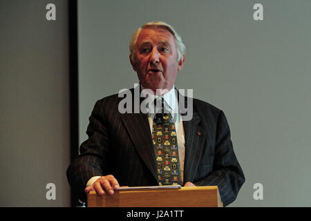 Herr David Steel anlässlich einer pro-Union-Veranstaltung in Edinburgh während der Referendumskampagne die schottische Unabhängigkeit Stockfoto