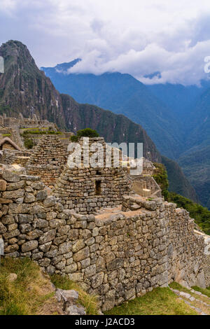 Peru, Cusco, Urubamba, Machupicchu ist ein UNESCO-Weltkulturerbe Stockfoto