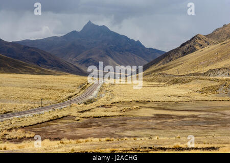 Peru, Puno, La Raya-Pass (4323 m) Stockfoto