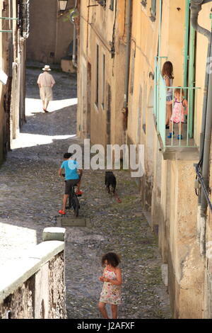 Fontan, Alpes Maritimes, Nationalpark Mercantour, PACA, Frankreich Stockfoto