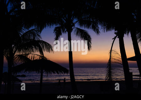 Myanmar (Burma), Thandwe Bezirk, Zi Phyu Kone, Bayview Beach Resort. Ein ausgezeichnetes 5-Sterne-hotel Stockfoto