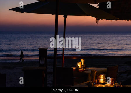 Myanmar (Burma), Thandwe Bezirk, Zi Phyu Kone, Bayview Beach Resort. Ein ausgezeichnetes 5-Sterne-hotel Stockfoto