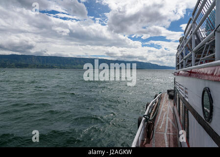 Sumatera Utara, Indonesien Kabudata Samosir, Lake Toba Stockfoto