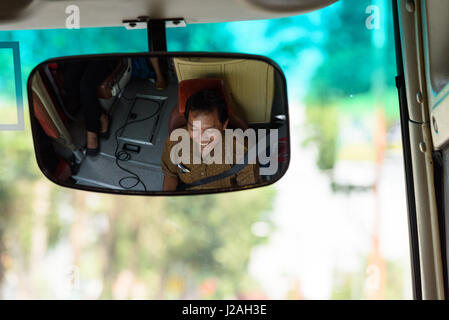 Indonesien, Java Timur, Probolinggo, Straßenszene Stockfoto