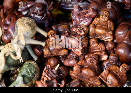 Indonesien, Bali, Kabedaten Gianyar, Bild-Serie "Souvenir-Trash" Stockfoto