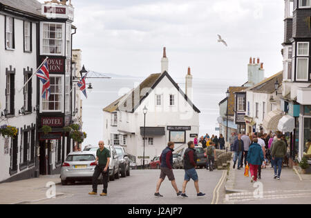 Lyme Regis Stadtzentrum, Lyme Regis, Dorset UK Stockfoto