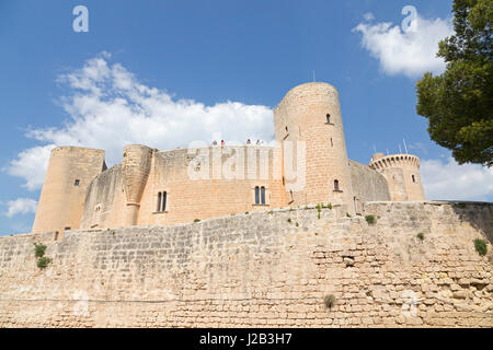 Castell de Bellver in Palma De Mallorca, Spanien Stockfoto