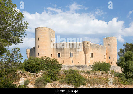 Castell de Bellver in Palma De Mallorca, Spanien Stockfoto