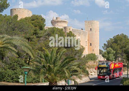 Castell de Bellver in Palma De Mallorca, Spanien Stockfoto