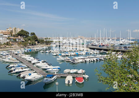 Yachthafen in Palma De Mallorca, Spanien Stockfoto