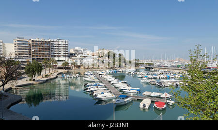 Yachthafen in Palma De Mallorca, Spanien Stockfoto