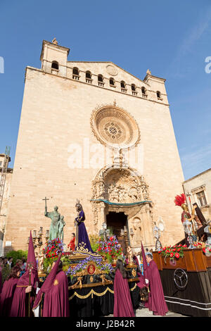 Basilika de Sant Francesc in Palma De Mallorca, Spanien Stockfoto