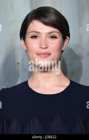 Gemma Arterton, Teilnahme an der Lost in Space Veranstaltung zur Feier des 60. Jahrestages der OMEGA Speedmaster hielt in der Turbinenhalle, Tate Modern, 25 Sumner Street, Bankside, London. PRESSEVERBAND Foto. Bild Datum: Mittwoch, 26. April 2017. Bildnachweis sollte lauten: Ian West/PA Wire Stockfoto