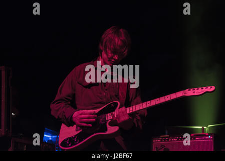 Britische Indie-Rock-Band Kohl, führen Sie auf der Bühne im O2 Forum Kentish Town. Das Lineup besteht aus Lee Broadbent, Joe Martin, Eoghan Clifford, Stephen Evans und Asa Morley. (Foto: Alberto Pezzali/Pacific Press) Stockfoto