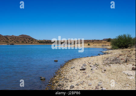 Landschaft in private Wildfarm, Great Karoo, Südafrika Stockfoto