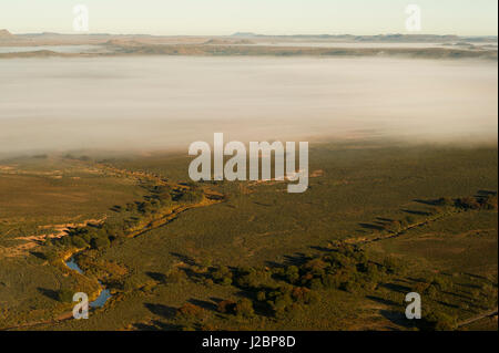 Landschaft in private Wildfarm, Great Karoo, Südafrika Stockfoto