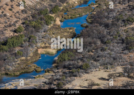 Landschaft in private Wildfarm, Great Karoo, Südafrika Stockfoto