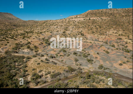 Landschaft in private Wildfarm, Great Karoo, Südafrika Stockfoto