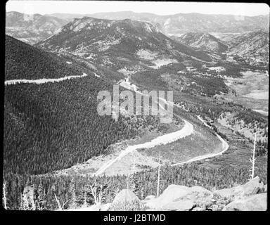 Vintage Dias zeigen Urlaub, Familienurlaub, alte Autos, im Bereich Utah und Colorado. Kodachrome-Dia-Film und konvertiert digitale Fotos übernommen. Stockfoto