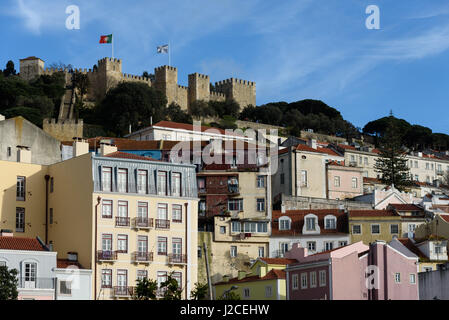 Portugal, Lisboa, Lissabon, Lissabon ist der Wechselpunkt für den Flug nach Cabo Verde Stockfoto