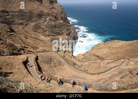 Kap Verde, Santo Antao, die Insel Santo Antao ist die Halbinsel Kap Verde Stockfoto