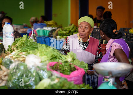 Kap Verde, São Vicente, Mindelo, Gemüsemarkt Stockfoto