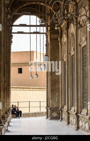 Ägypten, Kairo Gouvernement Kairo, die Zitadelle mit der Alabaster-Moschee Stockfoto