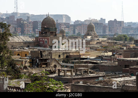 Ägypten, Kairo Governorate, Kairo, Blick über die Dächer Stockfoto