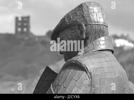 Freddie Gilroy und Bergen-Belsen Nachzügler Stockfoto