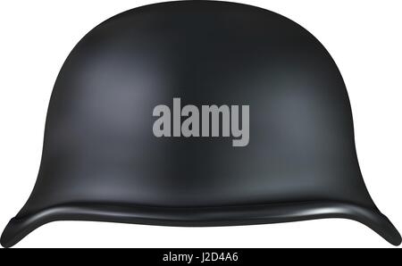 Alten Stil uns Armee Motorradhelm. Realistische 3D illustrasion Stock Vektor