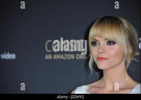 Los Angeles, CA, USA. 27. April 2017. Christina Ricci im Ankunftsbereich für Amazons Z: der Anfang von allem - FYD Screening, Hollywood Athletic Club, Los Angeles, CA 27. April 2017. Bildnachweis: Elizabeth Goodenough/Everett Collection/Alamy Live-Nachrichten Stockfoto