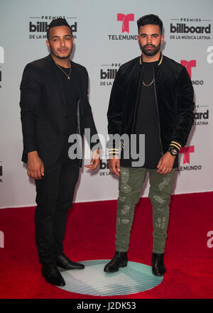 Coral Gables, Florida, USA. 27. April 2017.  Horas besucht den Billboard Latin Music Awards am Watsco Center in Coral Gables, Florida am 15. April 2017. Bildnachweis: Aaron Gilbert/MediaPunch/Alamy Live-Nachrichten Stockfoto