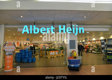 Albert Heijn Einzelhändler in den Niederlanden, eines der größten im Land Stockfoto