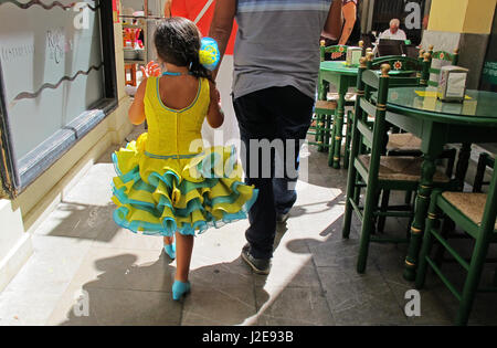 August Messe, Malaga Provinz Malaga, Andalusien, Costa Del Sol, Spanien, Europa Stockfoto