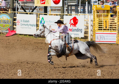 Red Bluff Rodeo Roundup 2017 Stockfoto